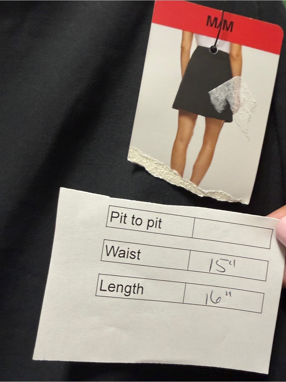 Lole Asymmetrical Pleated Skort Black - Picture 13 of 13